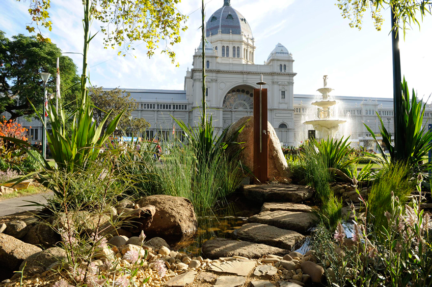 Carlton Gardens Victoria Australia A Relaxing Display At A Flower